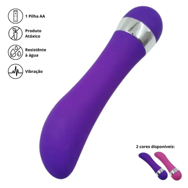 Vibrador Berinjela à prova de água feminino ponto pessoal g