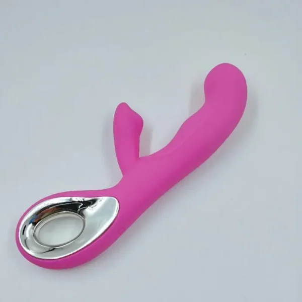 Vibrador Recarregável Estimulador de ponto g e clitóris em silicone com 10 modos de vibração - Image 2
