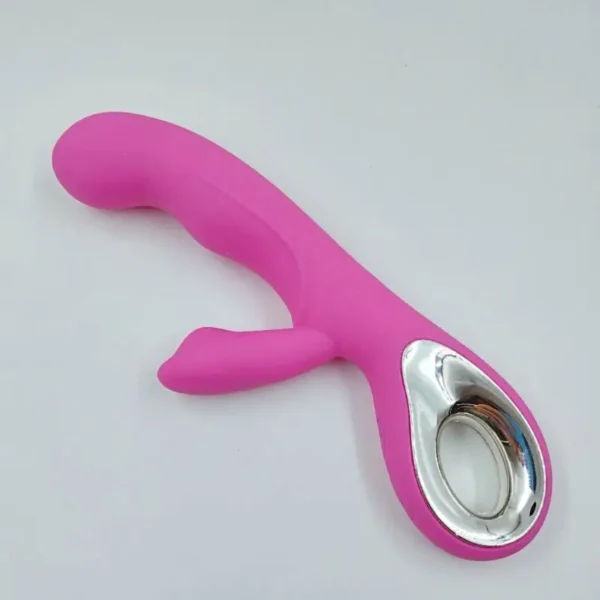 Vibrador Recarregável Estimulador de ponto g e clitóris em silicone com 10 modos de vibração - Image 4