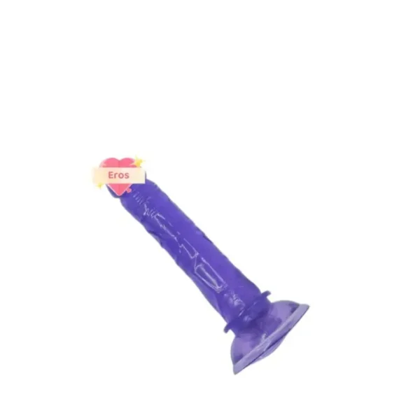 Pênis realístico plugue pequeno vibrador de silicone com ventosa masturbação feminino 14cm - Image 3
