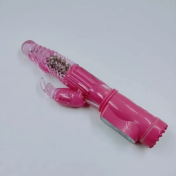 Vibrador Feminino Rabbit com Estimulador de Clitóris Coelho Multivelocidades com 36 vibrações e 8 rotações