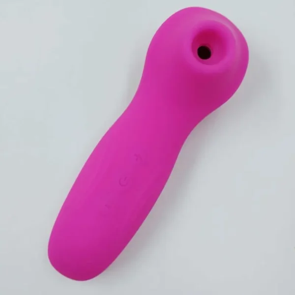 Vibrador Sugador Estimulador de clitóris e mamilo 10 intensidades Pulsação Recarregável por USB